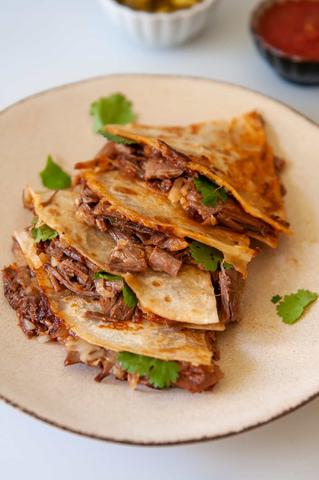 4. Brisket Quesadillas
