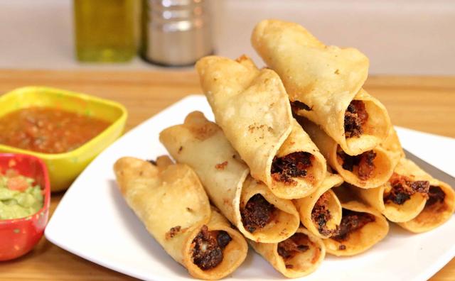 6. Brisket Taquitos