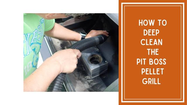 CLEANING THE OUTSIDE OF THE GRILL
