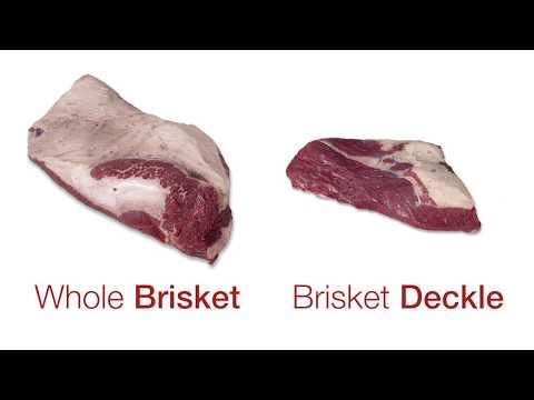 What is the deckle of a brisket? What is the deckle of a brisket?