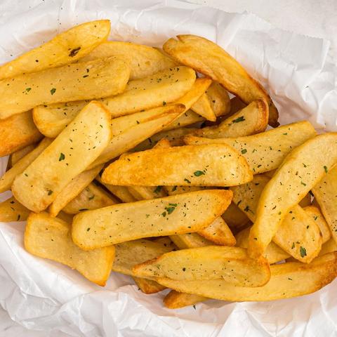 MAKING HOMEMADE STEAK FRIES FROM SCRATCH