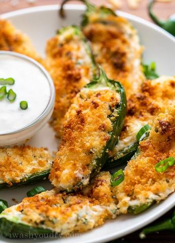 AIR FRYER JALAPEÑO POPPERS AIR FRYER JALAPEÑO POPPERS