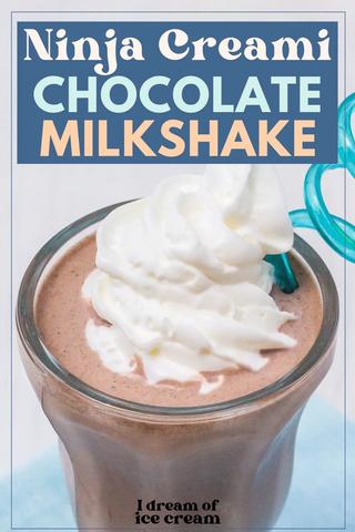 Ninja Creami Chocolate Milkshake Recipe Ninja Creami Chocolate Milkshake Recipe