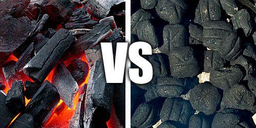 Lump Charcoal vs Briquettes