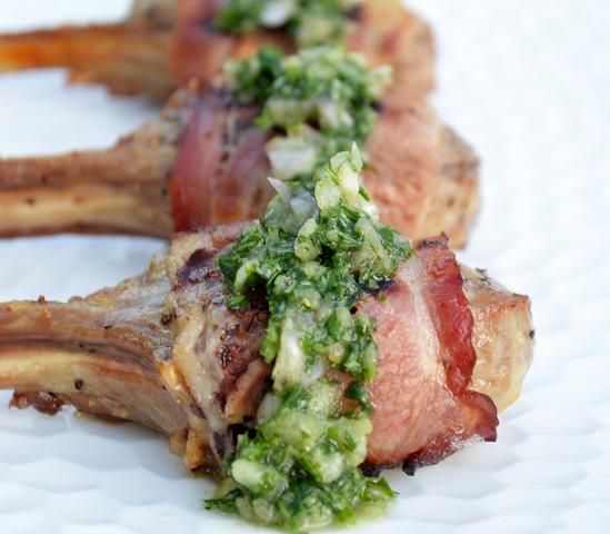 Bacon Wrapped Lamb Chops Recipe Bacon Wrapped Lamb Chops Recipe