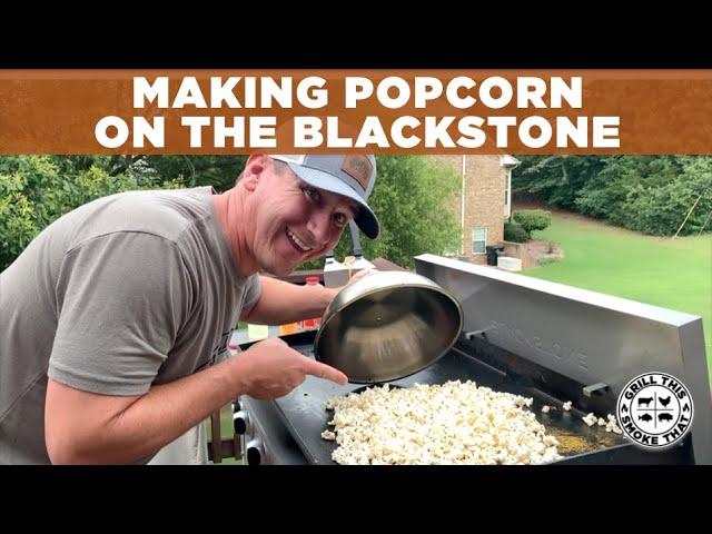 CAN YOU MAKE POPCORN ON THE GRILL? CAN YOU MAKE POPCORN ON THE GRILL?