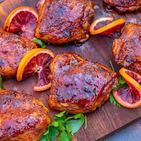 INGREDIENTS LIST FOR BLOOD ORANGE GLAZE