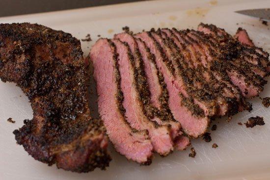 Delicious Cheater Pastrami From a Corned Beef Brisket